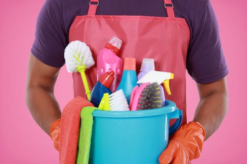 Professional deep cleaning service in a Kennington home kitchen