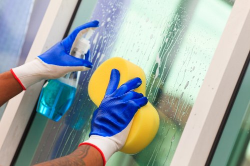 Commercial office cleaning in Kennington with attention to access and building layout