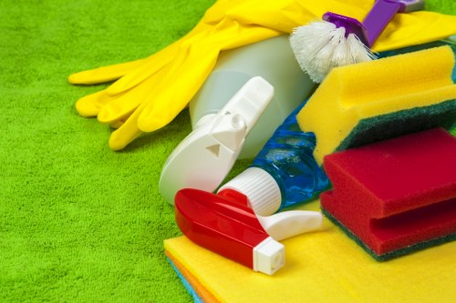 Local cleaners carrying out a thorough deep clean in Kennington