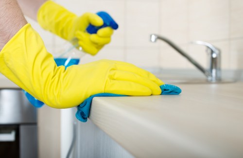 Audit and monitoring of cleaning suppliers