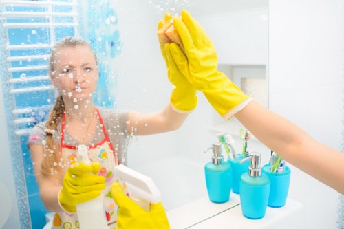 Detailed bathroom cleaning as part of a Kennington one-off cleaning visit