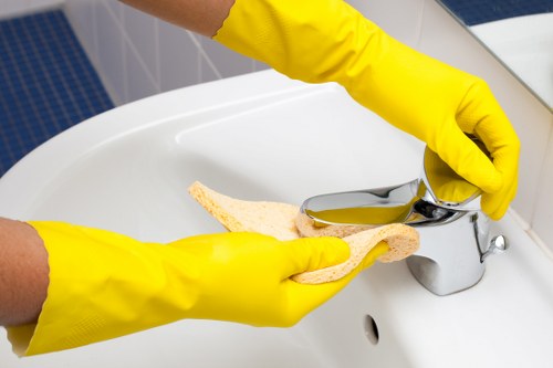 Professional gutter inspection and debris removal in Kennington