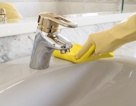 Detailed after builders cleaning for a renovated kitchen in Kennington